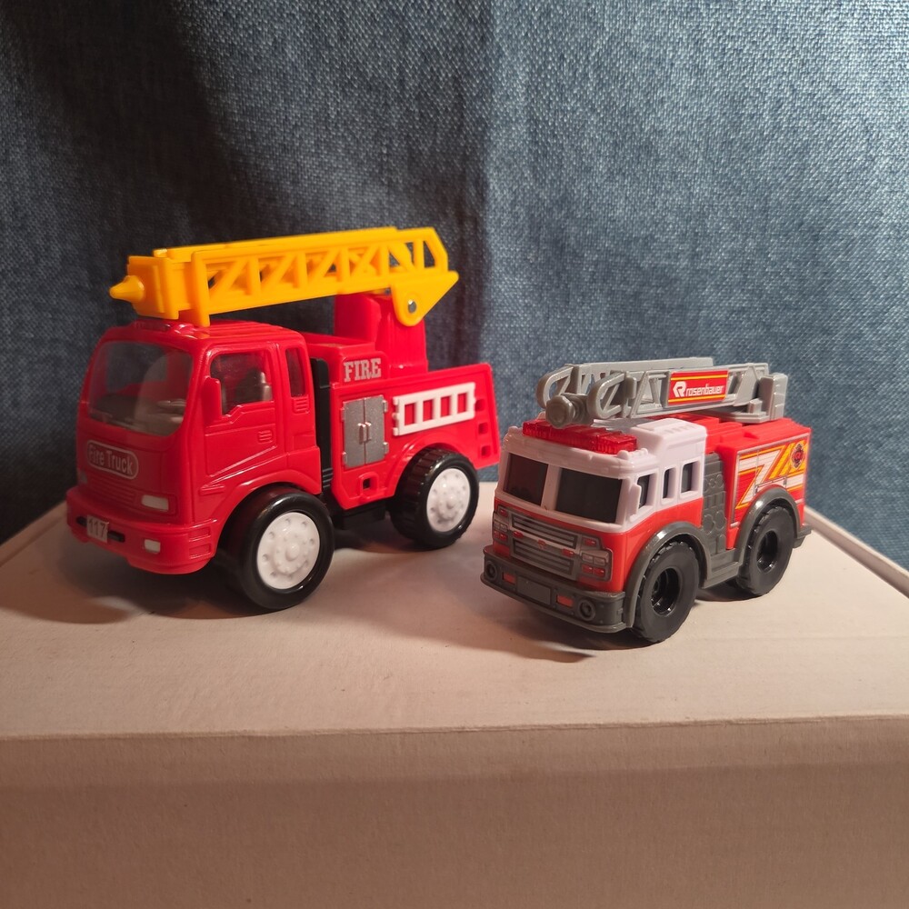 Fire Truck Ambulance Lot 6pc Emergency Rescue Play Set - Picture 4 of 16
